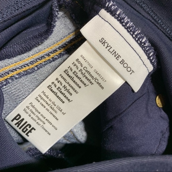 PAIGE Skyline bootcut maternity jeans - Picture 5 of 9